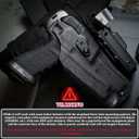 Tactical Holster Adapter Tourniquet Holder Mount, for Qls Quick Locking System Plate and Fork & Safari Holsters Standard 3-Hole Use