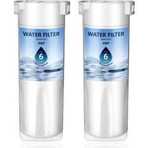 XWF (Not XWFE) Replacement for GE XWF Water Filter WR17X30702 GBE21 GDE21 GDE25 GFE24 GFE26 GNE21 GNE25 GNE27 GNE27 GWE19 GYE18