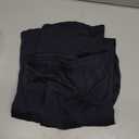 Zoulee Men's Casual Cotton Jogger Sweatpants Zipper Front Pants Thin Navy Blue XL