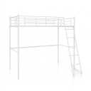 Metal Loft Bed Frame, 72 In x 17 In, GW 60lbs W00150