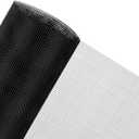 Rindion 48x102 Inch Window Screen Replacement, DIY Adjustable Pet-Proof Patio Screen, Anti-Mosquito Window Screen Mesh for Porch and Sliding Doors