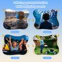 ProCase Noise Cancelling Headphones for Kids Toddler, SNR 27dB Noise Reduction Ear Muffs, Hearing Protection for Monster Jam, Concerts, Fireworks, Shooting, Air Show -2 Pack, Blue & Black