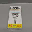 Schick Quattro Titanium Razor, 1 Razor Handle and 4 Cartridges | Shaving Razors for Men, 4 Blade Mens Razors for Shaving, Razor Blades for Men, 1 Handle with 4 Razor Blades Refills