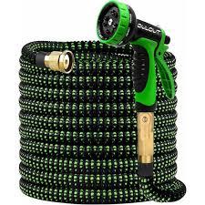 Flexible Hose with 10 Function Nozzle Expandable Garden Hose 75ft Lightweight