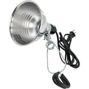 Prime CL060506 Reflector Clamp Lamp with 6-Feet 18/2 SPT-2 Cord, 5.5-Inch