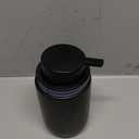 BosilunLife Lotion Pump Dispenser - Matte Black Soap Dispenser Bathroom Ceramic Dish Liquid Soap Dispenser for Kitchen, Bathroom Countertop Soap Dispensers