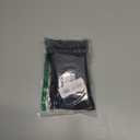 100 Pack Mylar Bags 3 x 4.7 Inch Resealable Smell Proof Bags with Clear Window Foil Pouch Bags Matte Gradient Color (Purple Blue)