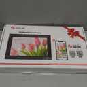 BIGASUO Digital Picture Frame, 10.1" Frameo Digital Frame WiFi with 32GB Memory, 1280x800 IPS Touch Screen, Send Photos/Videos from Your Phone Anywhere, Photo Gifts for Parents and Grandparents