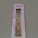 Minyee Compatible with Apple Watch Band 41/40/38/44/45/46/49/42mm Women, Dressy Stainless Steel Metal Adjustable Chain Strap Link Bracelet Wristband for iWatch Series 11 10 9 8 7 6 5 4 3 2 1 Ultra SE (Gold)