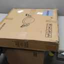 ZELUS Balance Ball Trainer with Resistance Bands and Foot Pump, Inflatable Yoga Ball for Home Gym Workouts, 23 Inch Exercise Half Ball for Balance Training Core Strength Fitness More, 330lb Cap (Dutch blue)