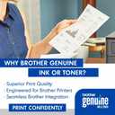 Brother Genuine High Yield Toner Cartridge, TN660, Replacement Black Toner, Page Yield Up to 2,600 Pages, Amazon Dash Replenishment Cartridge, Black, 1 Pack
