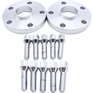 2 pcs/set 20mm Thickness 5x112 PCD Hub Centric Wheel Spacers M14x1.5 57.1mm Adaptors Suitable for most VW AUDI