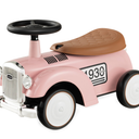 Costzon Ride On Push Car for Toddlers, Classic Kids Ride On Car Foot-to-Floor Sliding Car with Steering Wheel, Horn & Under Seat Storage, Ride On Toy for Boys Girls 18-36 Months (Pink)