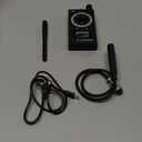 Hidden Camera Detectors, Anti Spy Camera Finder, GPS Tracker Detector, Hidden Devices Detector for Airbnb, Hotels, Bathroom, Home, Office (Black)