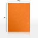 LUXPaper 8.5" x 11" Cardstock | Letter Size | Flame Metallic | 105lb. Cover (192lb. Text) | 50 Qty