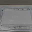 Pee Pad Holder, Indoor Dog Potty for Dogs, Puppy Pad Holder, Puppy Potty Training Tray with Splash Wall & Center Post, 20.1"15.4" (Gray and White)