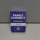 Family Conversation Starters Cards Games For Kids 10 +, Teens and Adults, Car Travel Communication Card Game, Social Skill & Mindful Therapy Talk w 150 Questions & Activities, Fun Gifts For Families