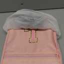 Initial Insulated Lunch Bag for Girls Kids, Back to School Gift, Reusable Leak-proof Lunch Box with Adjustable Strap for School Daycare Travel Picnic (Pink,L)