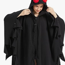 Unisex Mothman Costume Mothman Cosplay Hooded Christmas Costumes Party Cape