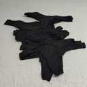 Sunm Boutique Cotton Thongs for Women, No Show Underwear for Women Pack, Sexy Low Rise Ladies Panties XXL