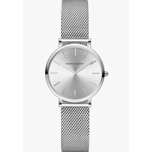 Gold Watches for Women Classic Round Dial Analog Quartz Wristwatch Waterproof Stainless Steel Bracelet Watch