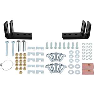 Universal Installation Kit w/Hardware and Brackets Compatible with 5th Wheel Trailer Hitches Installation Kit Replace# 30035, 58058 (10-Bolt Design)