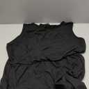 Hount Summer Beach Dresses for Women 2026 Cotton Sleeveless Slit Tank Maxi Dresses with Pockets Black Large