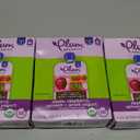 Plum Organics Stage 2 Organic Baby Food - Apple, Raspberry, Spinach, and Greek Yogurt - 3.5 oz Pouch (Pack of 4) - Organic Fruit and Vegetable Baby Food Pouch 3 Pack