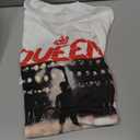 Queen Unisex Adult Offical Merch Coming Soon T-Shirt, White XXL