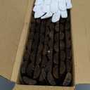 Decorative Wood Garden Edging Border Fence for Yard, Patio, Path, Flower Bed, 11.8" H,2pcs