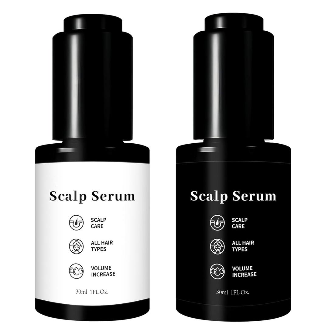 Official Hair Serum Bundle  Thinning Hair Treatment with Plant-Based Actives, Prevention & Treatment Scalp Serum Bundle for Men & Women, Reduces Hair Fall | Women & Men