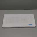 Wireless Keyboard and Mouse Combo, Full-Sized Wireless Keyboard and Adjustable DPI Mouse, 2.4GHz USB Receiver, Silent Keyboard and Mouse for PC, Windows, MAC, Desktop, Laptop (Avocado Green)