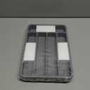 Kitsure Cutlery Drawer Organiser for Kitchen - Adjustable Cutlery Tray for Effortless Utensil Sorting, Versatile Kitchen Storage & Organisation Solution, 12.13" x 1.54" x 8.07"~13.90", Grey (Medium)