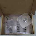 ZESLMG Adhesive Wall Hooks for Hanging, 16 Pack Self Sticky Hooks Heavy Duty 22lb Clear, Removable Shower Hook No Damage for Towel Key Coat Wreath Picture Outdoor Ceiling Bathroom Kitchen, Waterproof