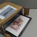 Giftgarden Black 8.5x11 Picture Frame Set of 8, Matted to 6x8 Picture or 8.5 x 11 Inch Certificate Award Document without Mat, Wall and Tabletop Display