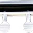 QCAA Sliding Window Security Lock with Vinyl Lining, Child Proof Lock, Aluminum, White, 4 Pack, Made in Taiwan