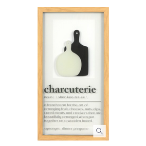 Charcuterie Glass Wall Art