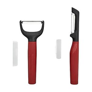 KitchenAid Universal Y and Euro Peeler Set, 1 Piece, Empire Red