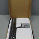 Universal Swivel TV /Table Top TV Stand for 19 to 43 inch TVs with 90 Degree Swivel, 4 Level Height Adjustable, Heavy Duty Tempered Glass Base, Holds up to 99LBS HT02B-001, 13 x 9 x 19.5 inches (For 19"-43" TVs)