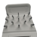 Travel Bottle Drying Rack Space Saving,Foldable Bottle Drying Rack with 16 Ribs,Portable Baby Bottle Drying Rack for Bottles,Breast Pumps and Other Feeding Accessories,Widely Used Daily Basis