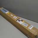 UNISHADES Cordless Bamboo Roman Shades for Windows, Blinds Size (34.5" W ×48" H) Colour (Highfield Teak)