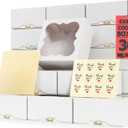 30 Pack 6x6x3 Bakery Boxes with Window  Small Cookie Boxes for Gift Giving  Treat Boxes for Small Cake, Pastry, Strawberries, Dessert, Candy, Charcuterie, Baked Goods and Food (White)
