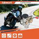 labwork Carburetor Replacement for 139QMB 139QMA Scooter Moped Engine Carb Replacement for GY6 50cc 100cc 20mm Big Bore