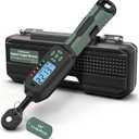 Digital Torque Wrench| 2% Accuracy | Dual Alarm System | Short Handle Design | Electronic Torque Wrench Digital for Bicycle Moto/Auto Green1 1/4" 1.5-30 N.m