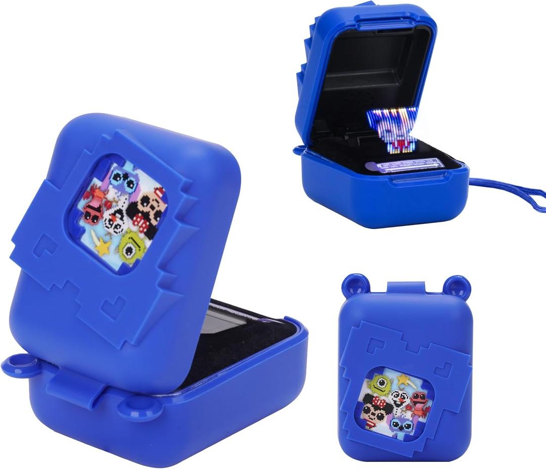 YouKnow Silicone Case for Bitzee Disney Interactive Toy Digital Pet and Case, Protective Skin Sleeve for Bitzee Virtual Electronic Pets Accessories (Case Only) (Blue)