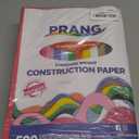 Prang (Formerly Art Street) Construction Paper, 10 Assorted Colors, Standard Weight, 9" x 12", 500 Sheets