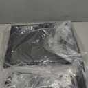 Retractable Stainless Steel Wall Rack Commercial Storage Rack Countertop Multifunctional Storage Bracket Kitchen Seasoning Rack for Electric Oven Microwave 16 to 23.6 Inch Black