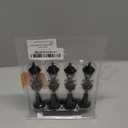 Christmas Mini Street Light Models, 4 Pcs Mini Street Lamp Dollhouse Streetlight Models, Miniature Christmas Village Pathway Lantern Post for DIY Micro Landscape Fairy Garden Accessories