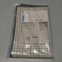 Bath Mat Bathroom Rugs Non Slip Washable, Soft Braided Ultra Thin Bath Mat, Super Absorbent Quick Dry Bath Rug Shower Mat, Rubber Backing, Fit Under Door Bathroom Floor Tub, Brown 20" x 31"