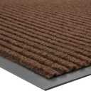 100pointONE Front Door Mat, Heavy Duty Indoor Outdoor Doormat, 48" x 36" Low Profile Outdoor Mats for Home Entrance, Stain and Fade Resistant Welcome Mat Ideal for High Traffic Area, Brown